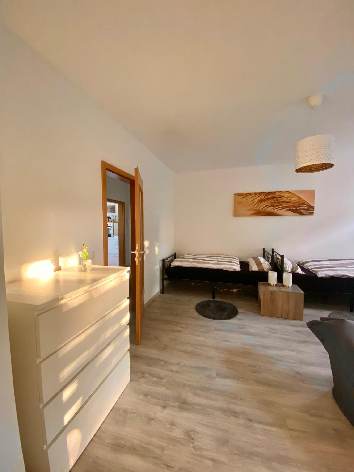 Schoene 3-Zimmer Monteurswohnung Im Sueden Von Leipzig Eg Buitenkant foto